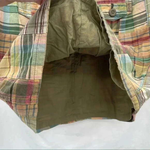 Loft Women’s Patchwork Zippered Mini Skirt Size 2 Lined - Picture 5 of 10